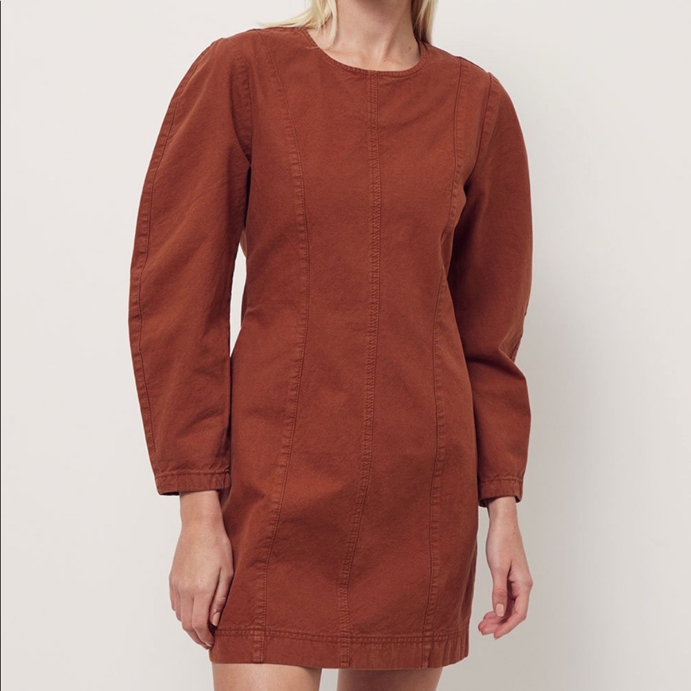 Baum und Pferdgarten Alfreda Dress Rusty Brown Size 6